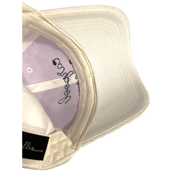 ladies "carpool queen" cap Ever Ellis white adjustable mom driver sports - Picture 4 of 4